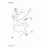 Схема вузла: Паливний бак (Vl800T E28) для Suzuki VZ800 Boulevard M50