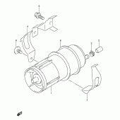 Схема вузла: Уловлювачі парів палива для Suzuki VL1500 Intruder C1500/ Boulevard C90
