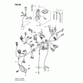 Схема узла: Электропроводка (Dl650auel1 e19) для Suzuki DL650 V-Strom