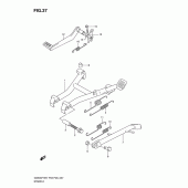 Схема вузла: Підставка для Suzuki GS500