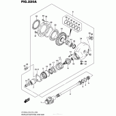 Схема вузла: Редуктор & Карданний вал Suzuki VZ1500 Boulevard M90