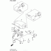 Схема вузла: Rear Turnsignal Lamp для Suzuki VL1500 Boulevard C90 BOSS