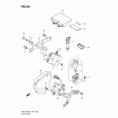 Схема узла: Электрооборудование (Gsx-r1000l1 e51) для Suzuki GSX-R1000