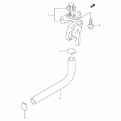 Схема вузла: Паливний кран Suzuki RM250