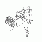 Схема вузла: Задній ліхтар (Стоп-сигнал) (E2, E4, E21) для Suzuki GS1000