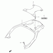 Схема вузла: Багажник для Suzuki DL1000 V-Strom