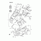 Схема узла: Облицовочные элементы (Model m e97) для Suzuki GSX1100