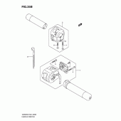 Схема вузла: Пульт керування рульовим (Model k9) для Suzuki VZ800 Intruder M800/ Boulevard M50