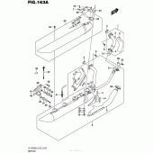 Схема вузла: Вихлопна система Suzuki VL1500 Boulevard C90 BOSS