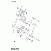 Схема вузла: Важіль прогресії (Model k4/k5/k6) для Suzuki GS500