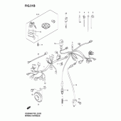 Схема узла: Электропроводка (Gs500fk4/k5/k6/fuk4/k5/k6) для Suzuki GS500