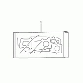 Схема узла: Ремкомплект прокладок двигателя для Suzuki VL1500 Intruder C1500/ Boulevard C90