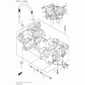 Схема вузла: Картер двигуна для Suzuki RM-Z250