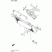 Схема вузла: Радіатор (Gsx-S750L5 E03) для Suzuki GSX-S750
