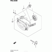 Схема вузла: Фара (Vzr1800Bzl7 E33) для Suzuki VZR1800 Boulevard M109R BOSS