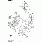 Схема узла: Крышки картера для Suzuki GSX-R600