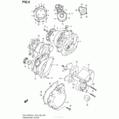 Схема узла: Крышки картера для Suzuki GSX1300 Hayabusa