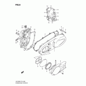 Схема вузла: Кришки картера для Suzuki UX150 Sixteen