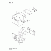 Схема узла: Держатель инструмента для Suzuki VZ1500 Boulevard M90
