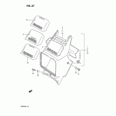 Схема узла: Кожух фары для Suzuki DR650 DR650R