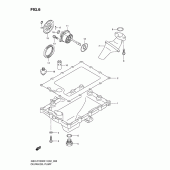 Схема узла: Масляный насос & Поддон для Suzuki GSX-R1000