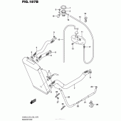Схема узла: Патрубок системы охлаждения (Vl800L6 E28) для Suzuki VL800 Boulevard C50