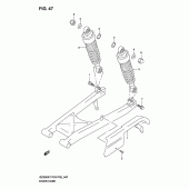 Схема узла: Кожух цепной передачи для Suzuki GZ250 Marauder