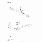 Схема узла: Подставка для Suzuki VZR1800 Boulevard M109R