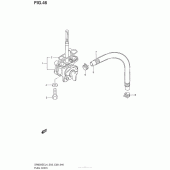 Схема узла: Топливный кран для Suzuki DR650 DR650SE