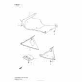 Схема вузла: Підкрилок для Suzuki GSX-R600