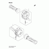 Схема узла: Пульт управления рулевой для Suzuki GSX-R1000