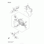 Схема узла: Throttle Body (Vl800C E28) для Suzuki VZ800 Boulevard M50