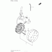 Схема вузла: Статор & Ротор для Suzuki RM-Z250