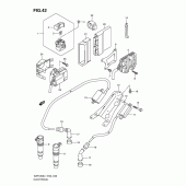 Схема вузла: Електрообладнання (Vzr1800zl1 e2) для Suzuki VZR1800 Intruder M1800R/ Boulevard M109R