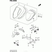 Схема вузла: Задній ліхтар (Стоп-сигнал) (Vl800L6 E03) для Suzuki VL800 Boulevard C50T