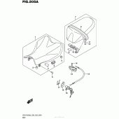 Схема вузла: Сидіння для Suzuki GSX-R1000