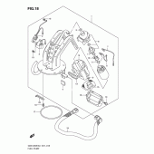 Схема узла: Топливный насос для Suzuki GSX1250