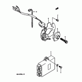 Схема вузла: Імпульсний датчик для Suzuki GSX-R750
