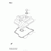 Схема вузла: Клапанна кришка Suzuki RM-Z250
