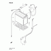 Схема вузла: Акумулятори (Dl650l1 e24) для Suzuki DL650 V-Strom