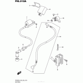 Схема вузла: Електроустаткування для Suzuki DR200 DR200S