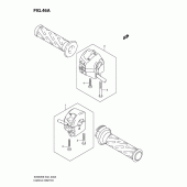 Схема узла: Пульт управления рулевой (Sv650sl0/sal0/sul0/asul0) для Suzuki SV650