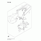 Схема узла: Заглушка сиденья пассажира (Gsx-R1000Zl3 E03) для Suzuki GSX-R1000