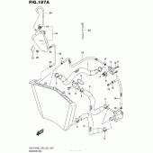 Схема вузла: Патрубок системи охолодження для Suzuki GSX-R1000