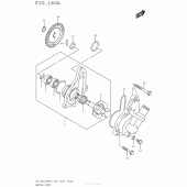 Схема узла: Водяной насос для Suzuki DR-Z400 DR-Z400SM