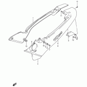 Схема вузла: Бічні панелі (Model r/t) для Suzuki VX800 VX800