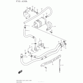 Схема вузла: Canister (Dr650Sel5 E33) для Suzuki DR650 DR650SE