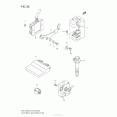 Схема узла: Электрооборудование (Gsx-R750 L2 E33) для Suzuki GSX-R750