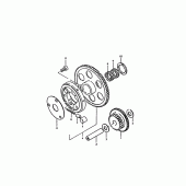 Схема узла: Привод стартера для Suzuki GS1000