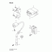 Схема узла: Электрооборудование для Suzuki DR-Z400 DR-Z400SM